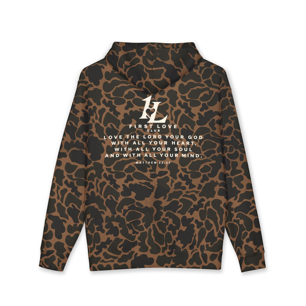 Minimal White Hoodie with Faint Script Logo — Subtle Luxury Streetwear
