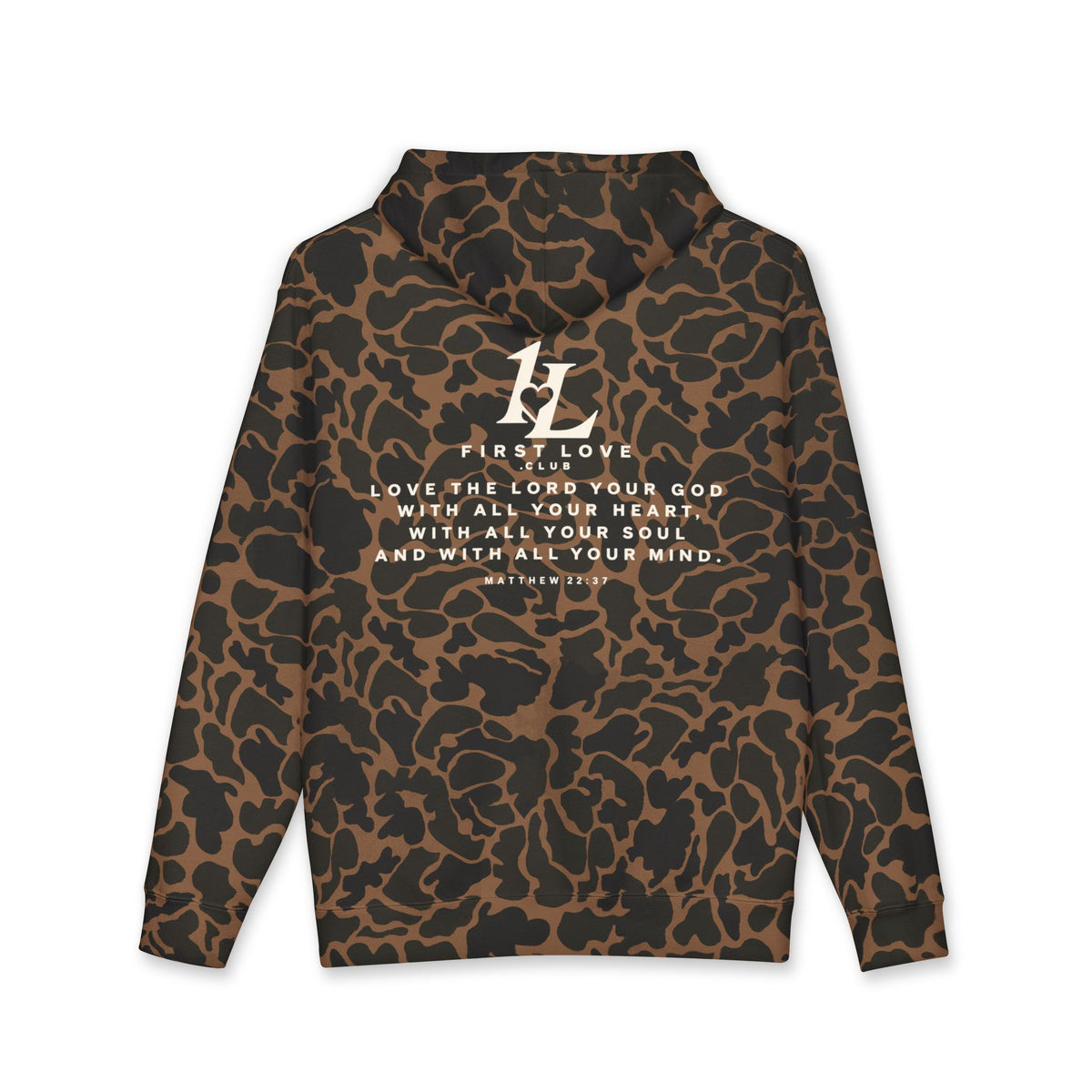 Minimal White Hoodie with Faint Script Logo — Subtle Luxury Streetwear