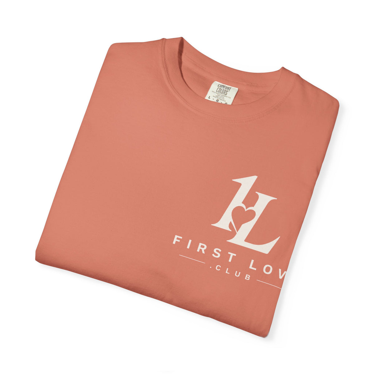 Minimalist Monogram Tee — Subtle "1L" Chest & Back Print