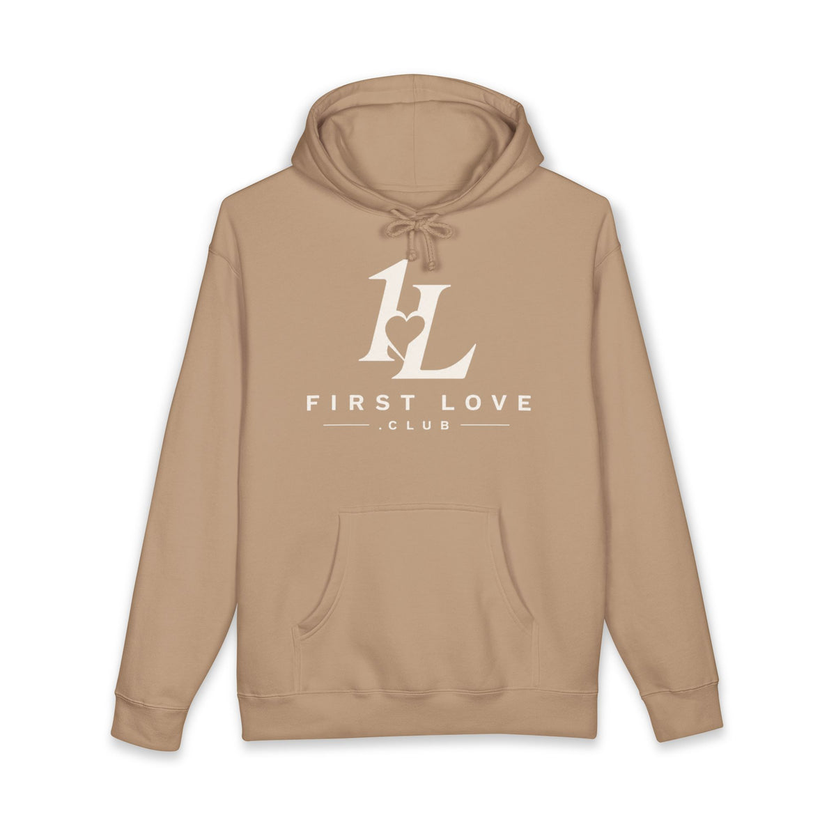 Minimal White Hoodie with Faint Script Logo — Subtle Luxury Streetwear