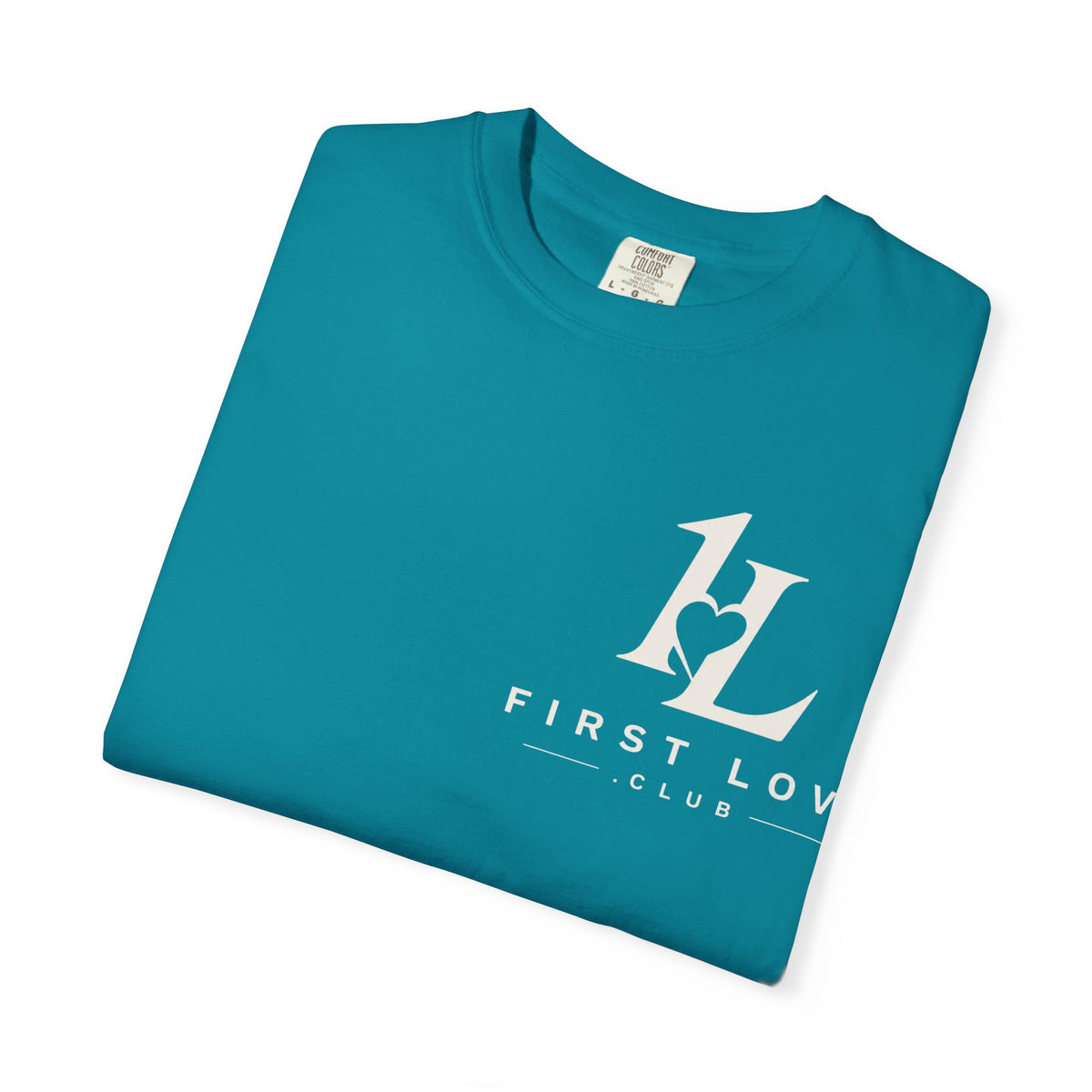 Minimalist Monogram Tee — Subtle "1L" Chest & Back Print