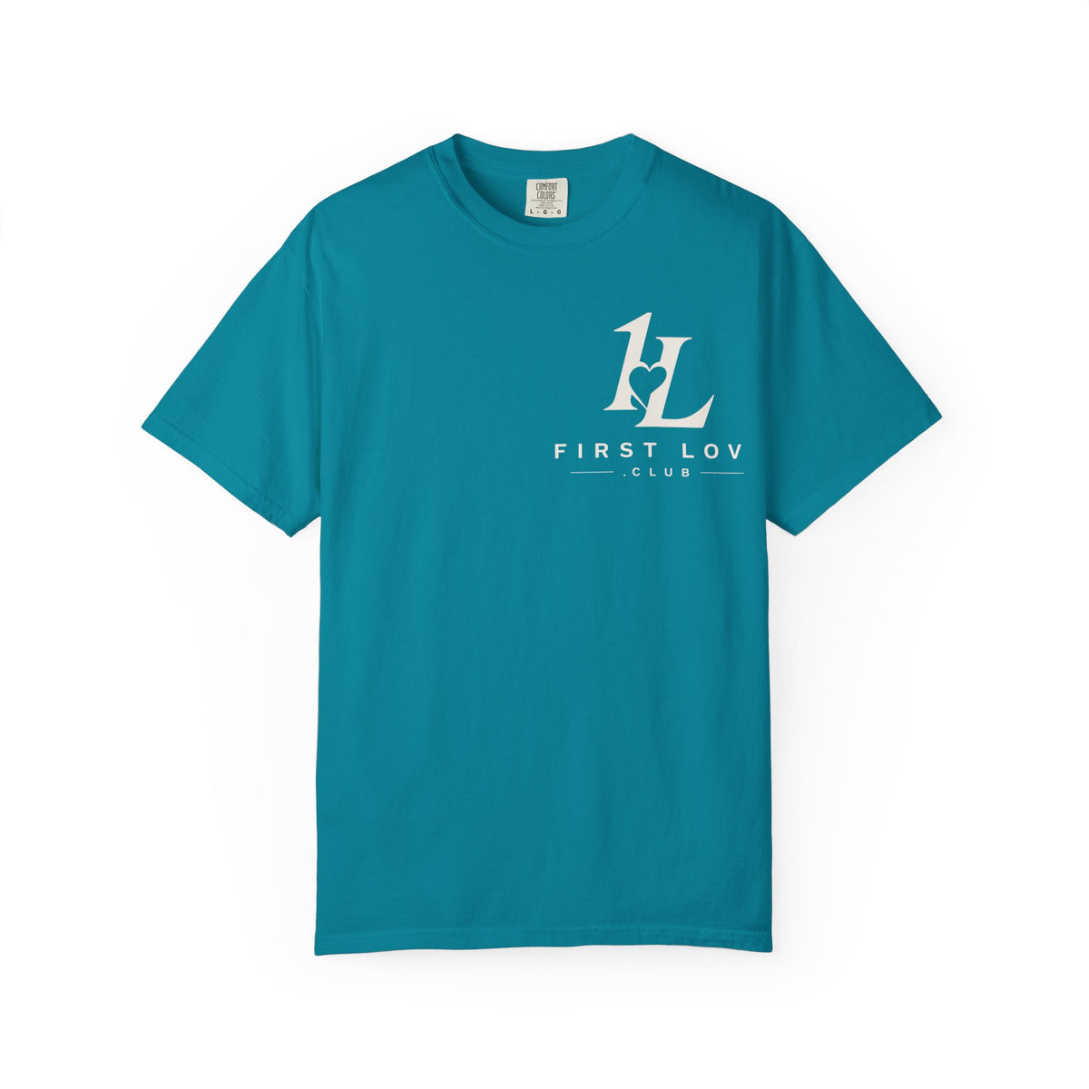 Minimalist Monogram Tee — Subtle "1L" Chest & Back Print