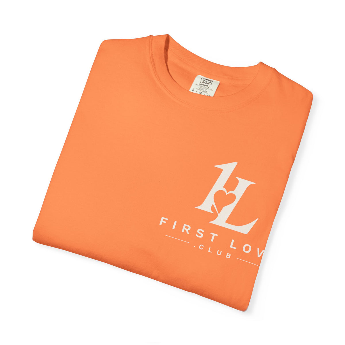 Minimalist Monogram Tee — Subtle "1L" Chest & Back Print