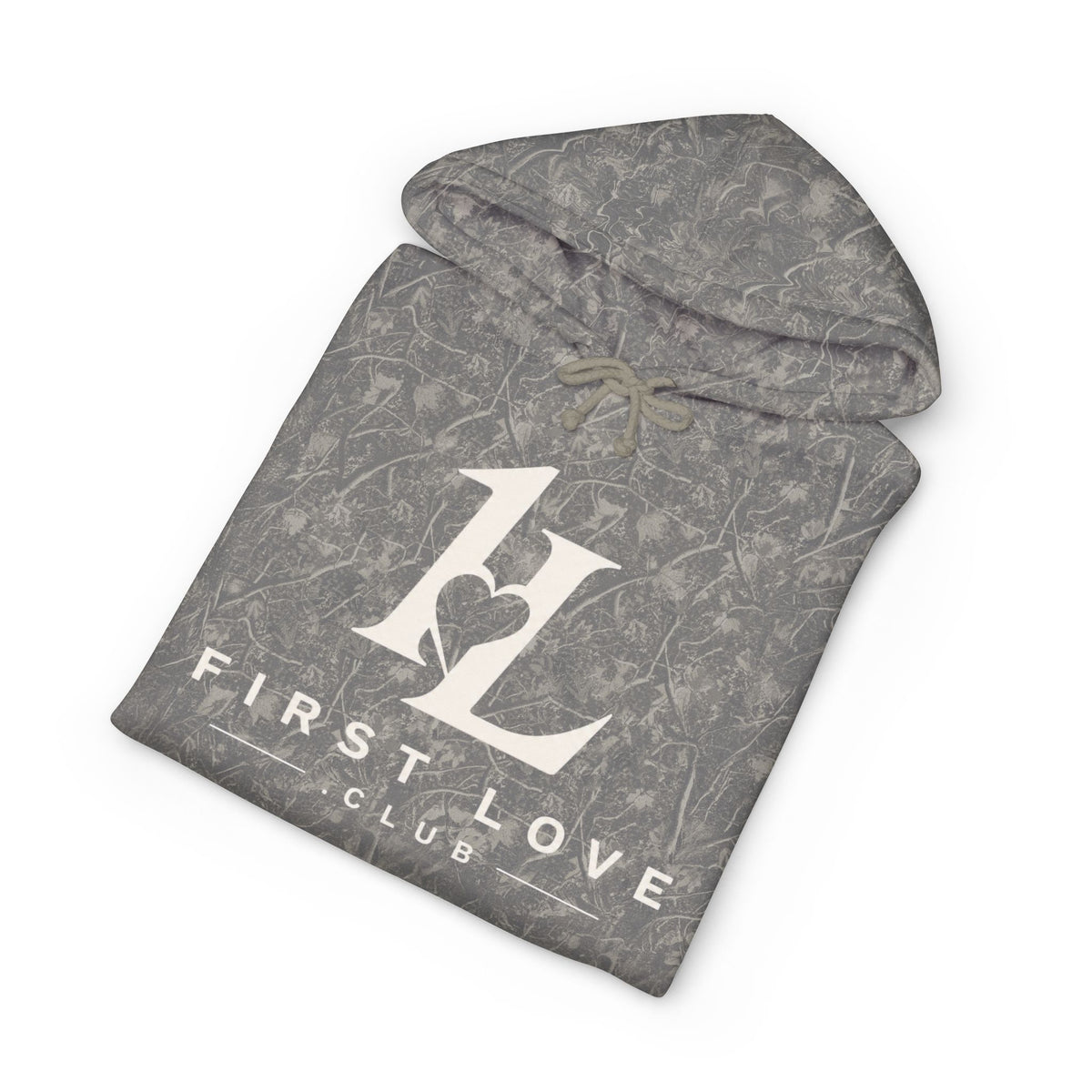 Minimal White Hoodie with Faint Script Logo — Subtle Luxury Streetwear