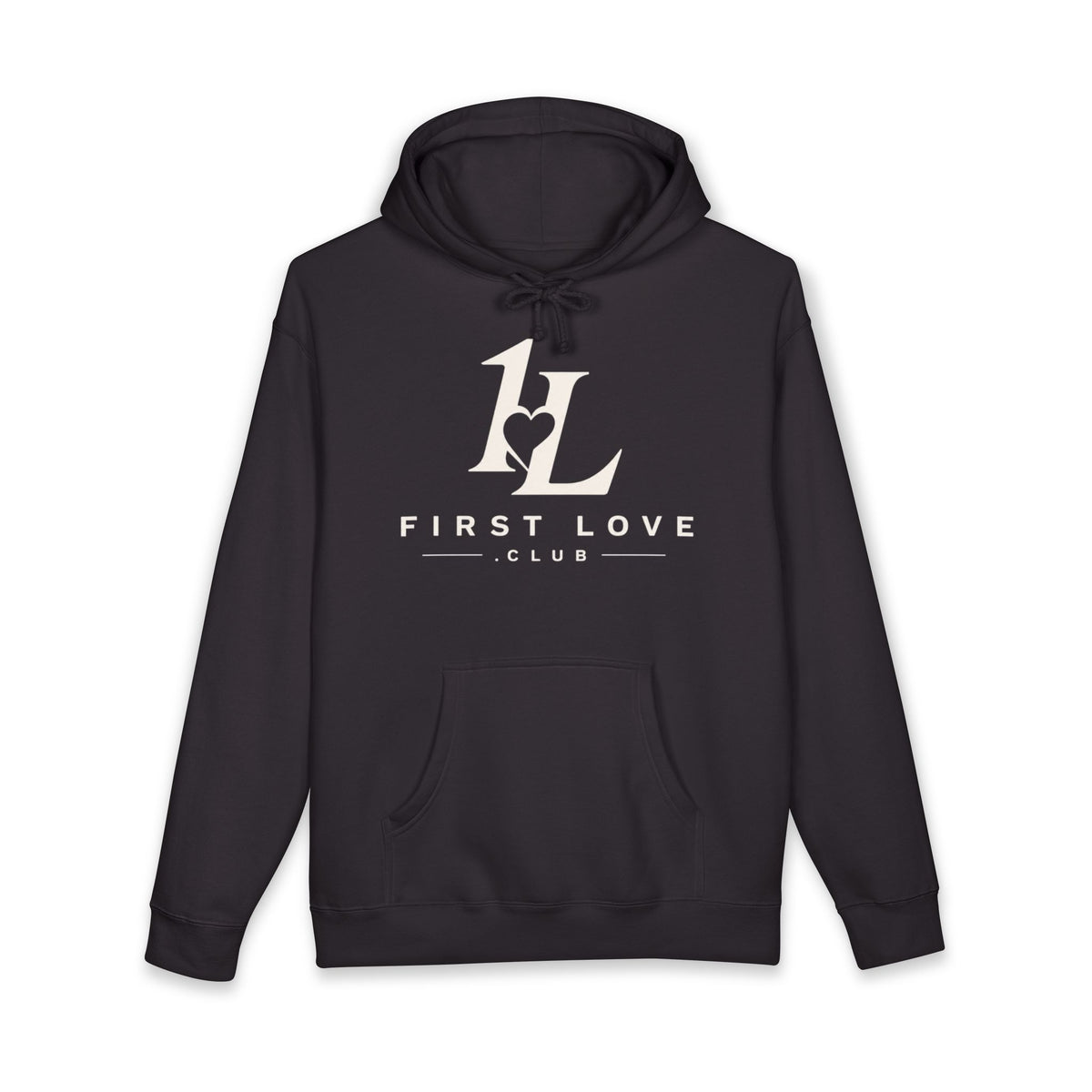 Minimal White Hoodie with Faint Script Logo — Subtle Luxury Streetwear