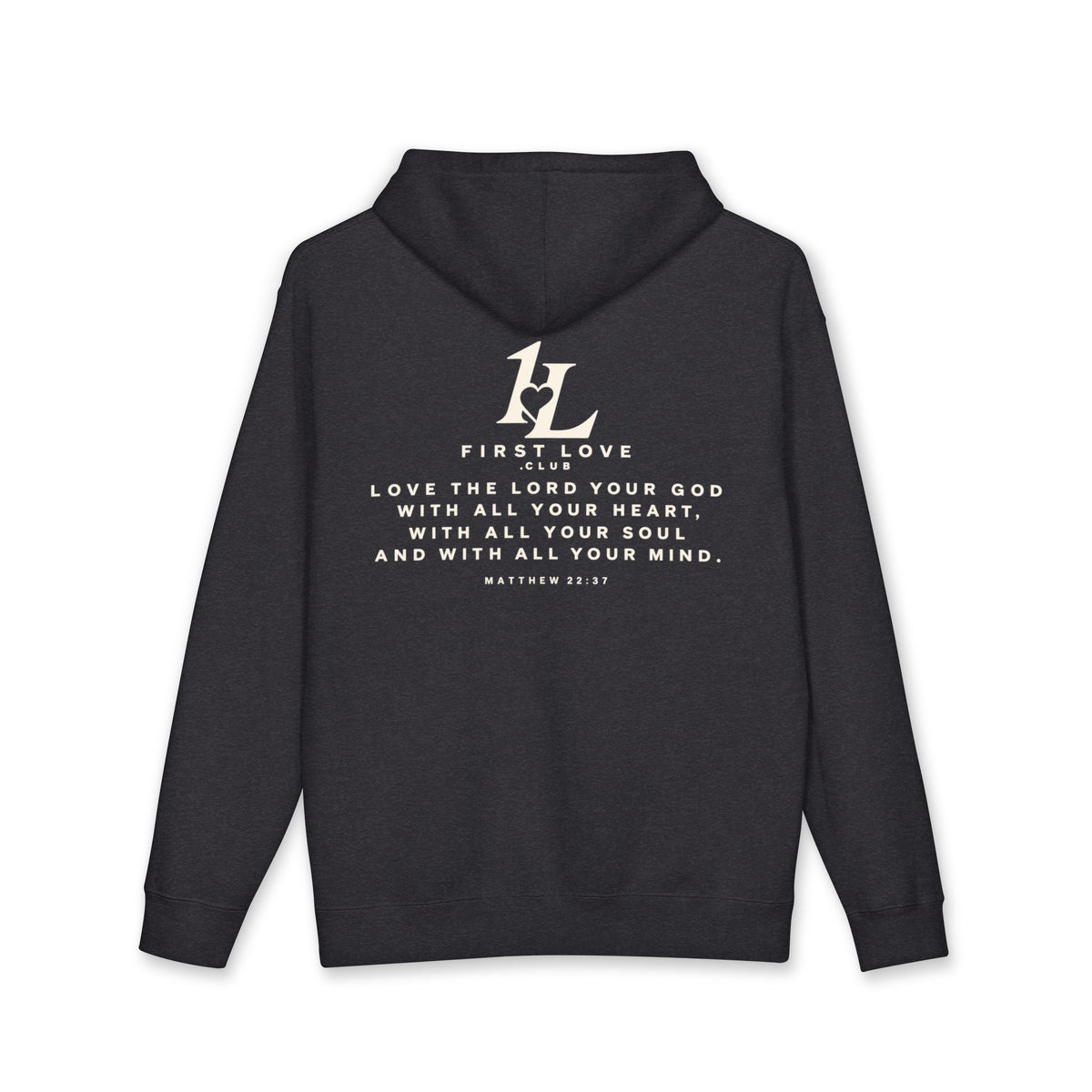 Minimal White Hoodie with Faint Script Logo — Subtle Luxury Streetwear
