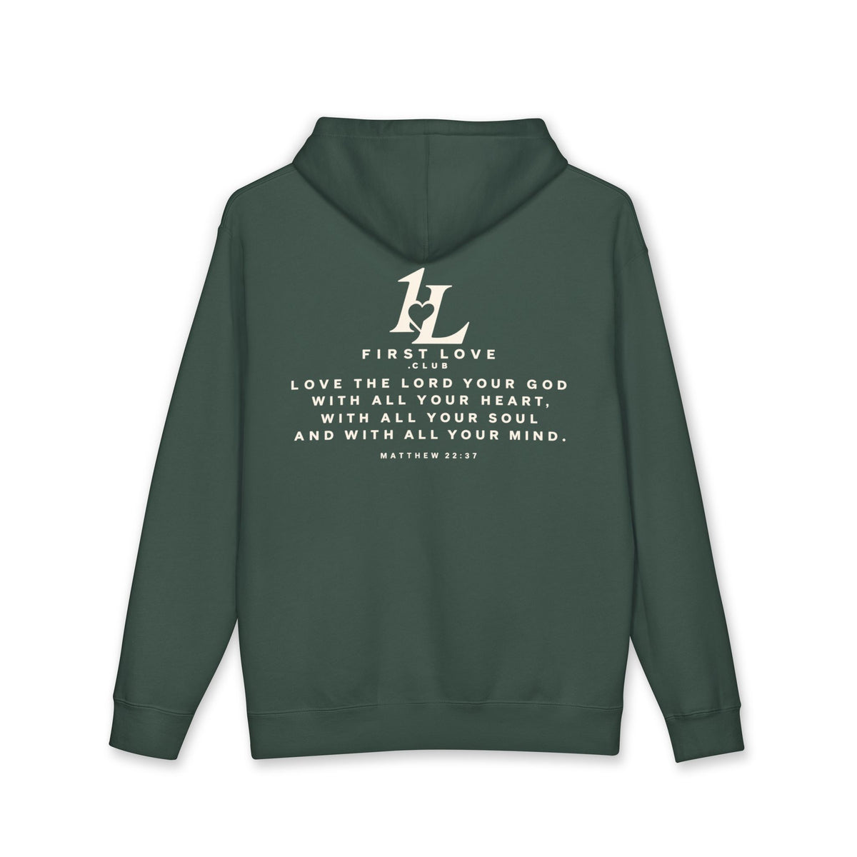 Minimal White Hoodie with Faint Script Logo — Subtle Luxury Streetwear