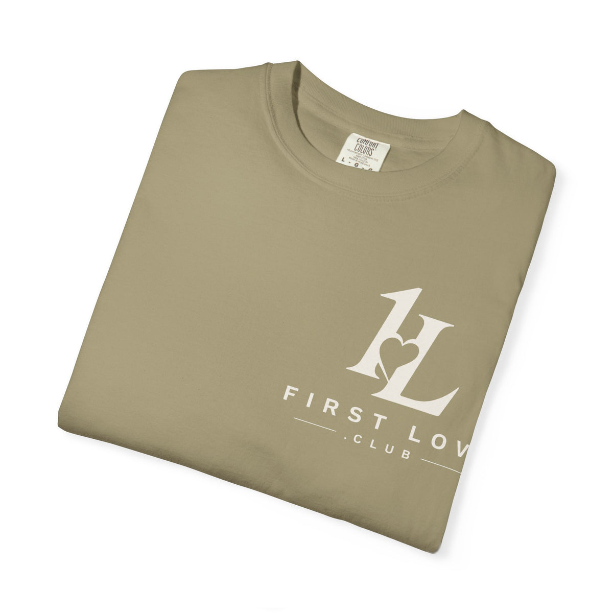 Minimalist Monogram Tee — Subtle "1L" Chest & Back Print