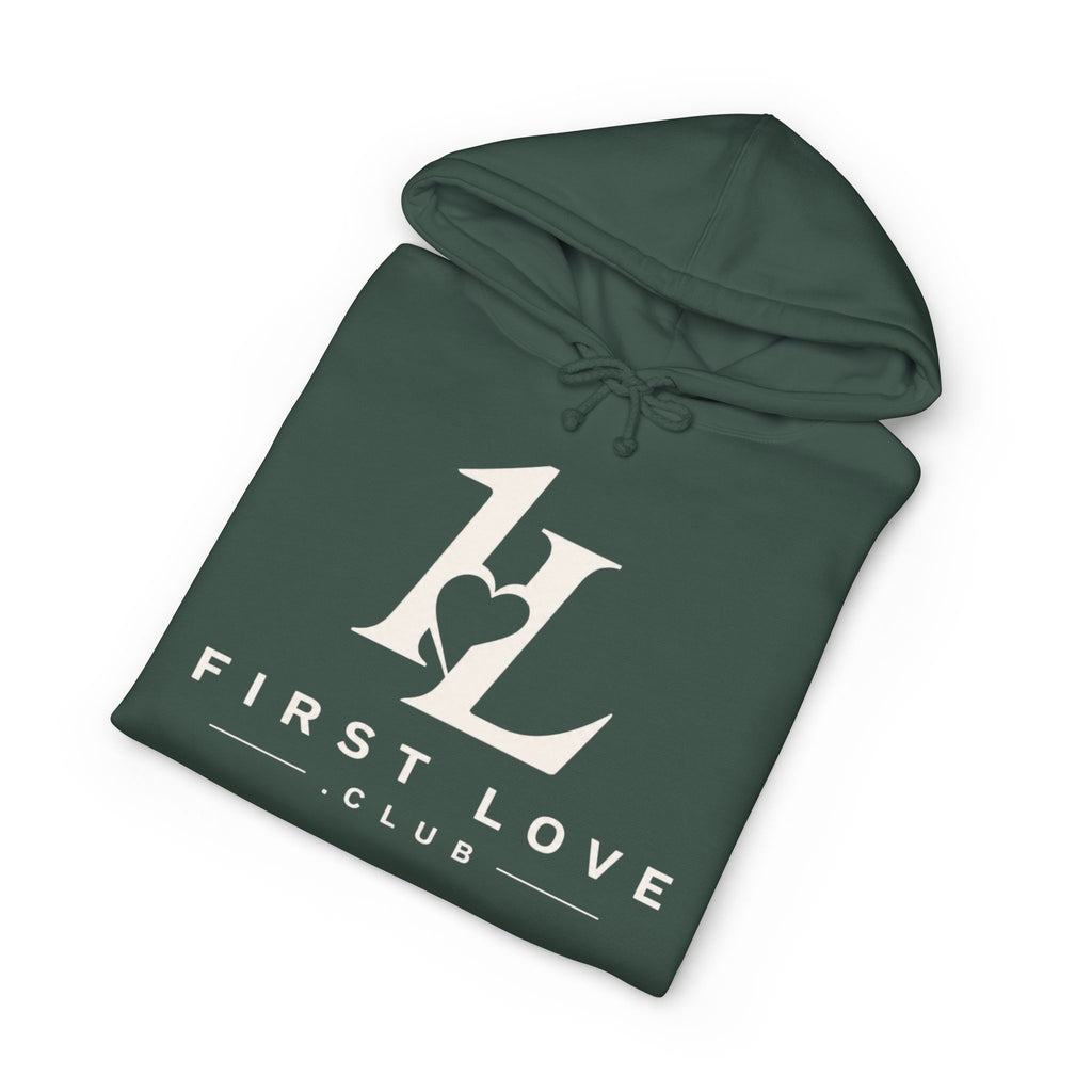 Minimal White Hoodie with Faint Script Logo — Subtle Luxury Streetwear
