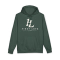 Minimal White Hoodie with Faint Script Logo — Subtle Luxury Streetwear