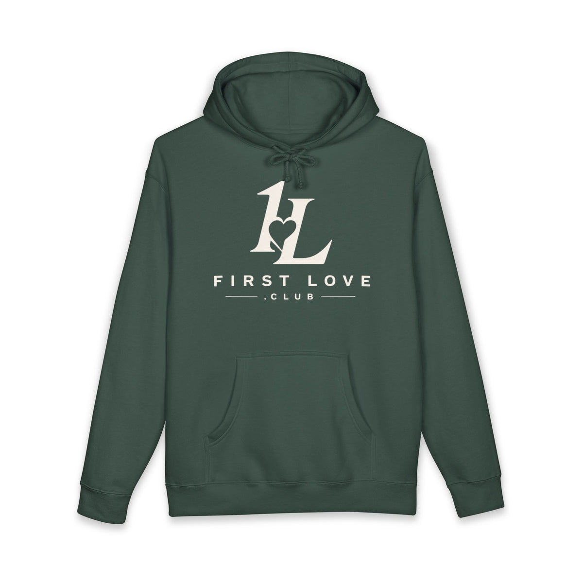 Minimal White Hoodie with Faint Script Logo — Subtle Luxury Streetwear