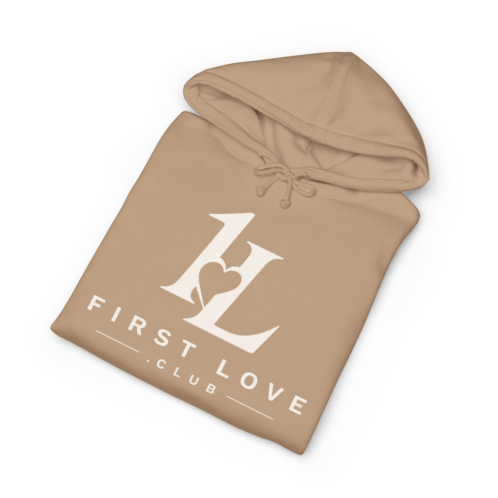 Minimal White Hoodie with Faint Script Logo — Subtle Luxury Streetwear