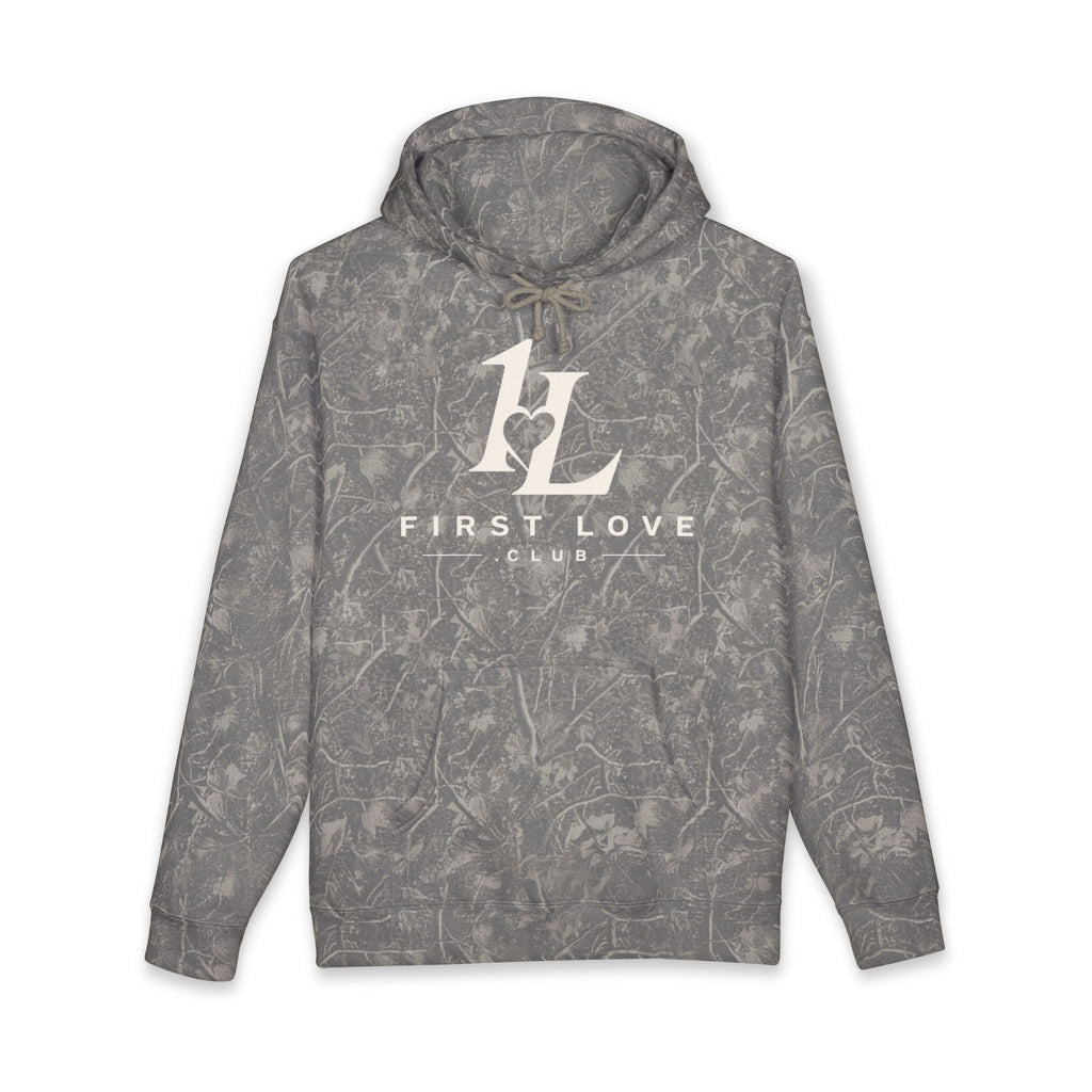 Minimal White Hoodie with Faint Script Logo — Subtle Luxury Streetwear