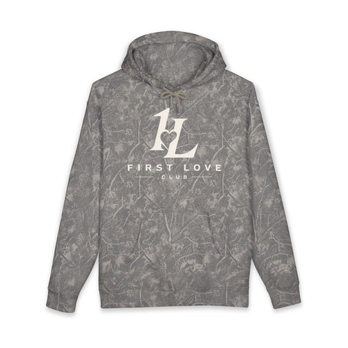 Minimal White Hoodie with Faint Script Logo — Subtle Luxury Streetwear