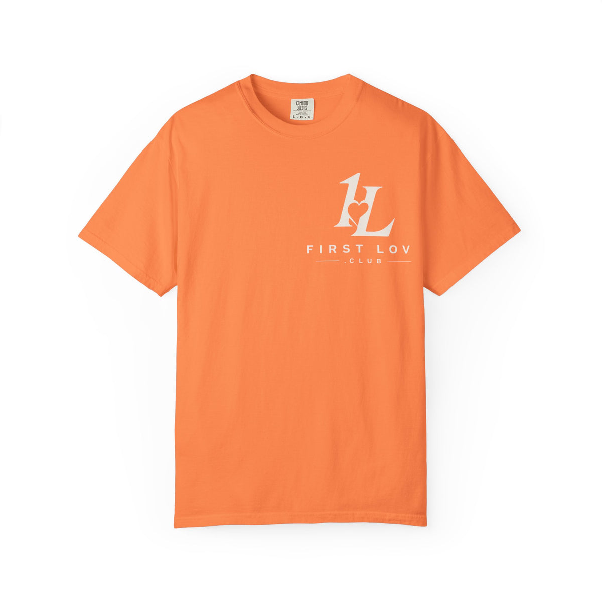 Minimalist Monogram Tee — Subtle "1L" Chest & Back Print
