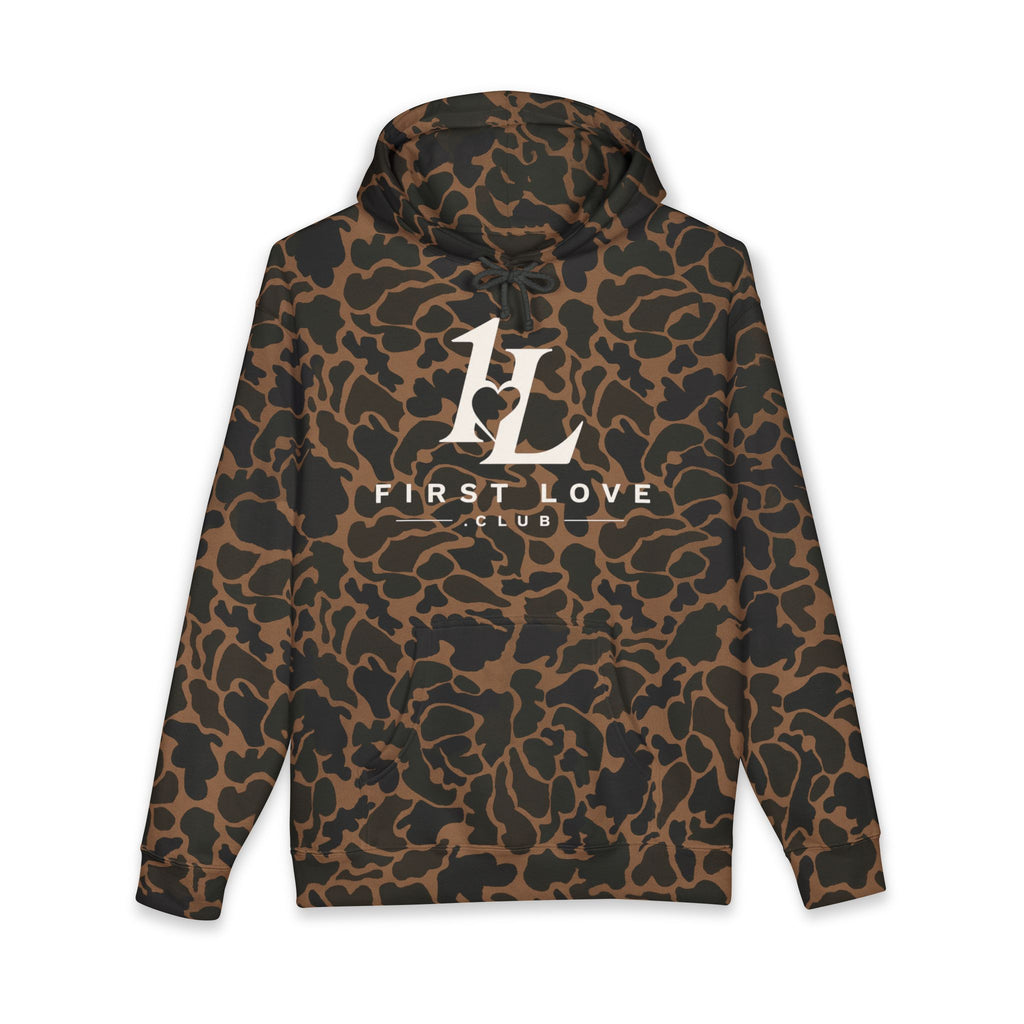 Minimal White Hoodie with Faint Script Logo — Subtle Luxury Streetwear