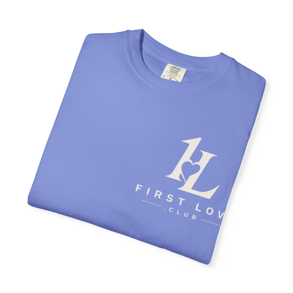 Minimalist Monogram Tee — Subtle "1L" Chest & Back Print
