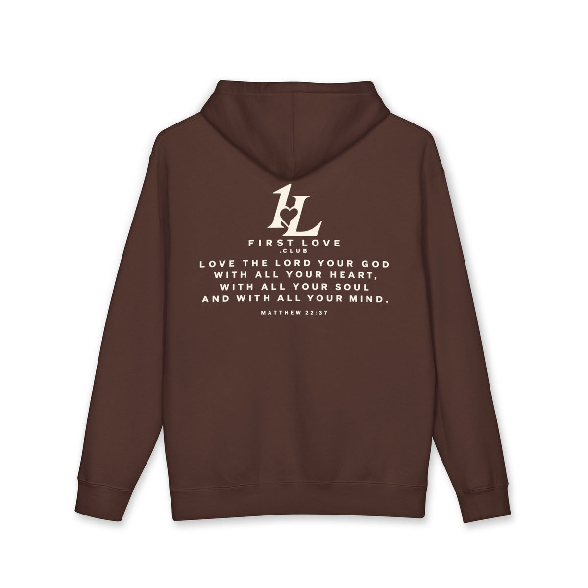 Minimal White Hoodie with Faint Script Logo — Subtle Luxury Streetwear